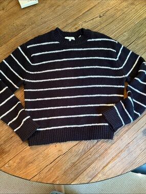 Vince  woman’s size M cotton striped sweater